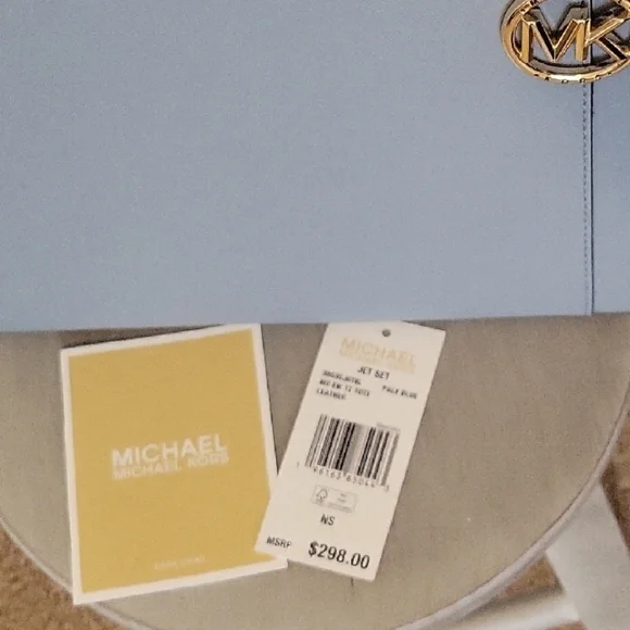 Michael Kors Light Blue Tote Bag - Picture 11 of 11